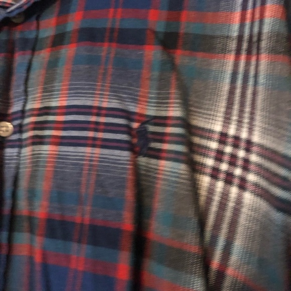 Blue Ralph Lauren button down - Picture 3 of 4